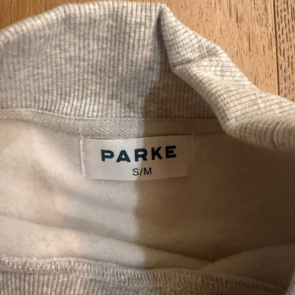 Parke Women's Holiday Varsity Mockneck - Picture 3 of 3